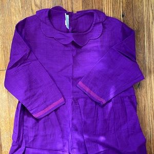 Loveliest Purple Runaway Bicycle Dress